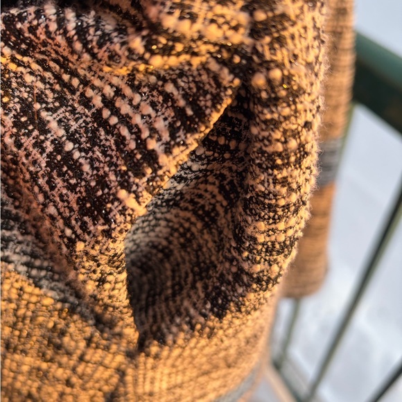 🆕 Eliza J Tweed Mock Neck Long Sleeve Dress Embellished Buttons Size 10 Office - Picture 10 of 17